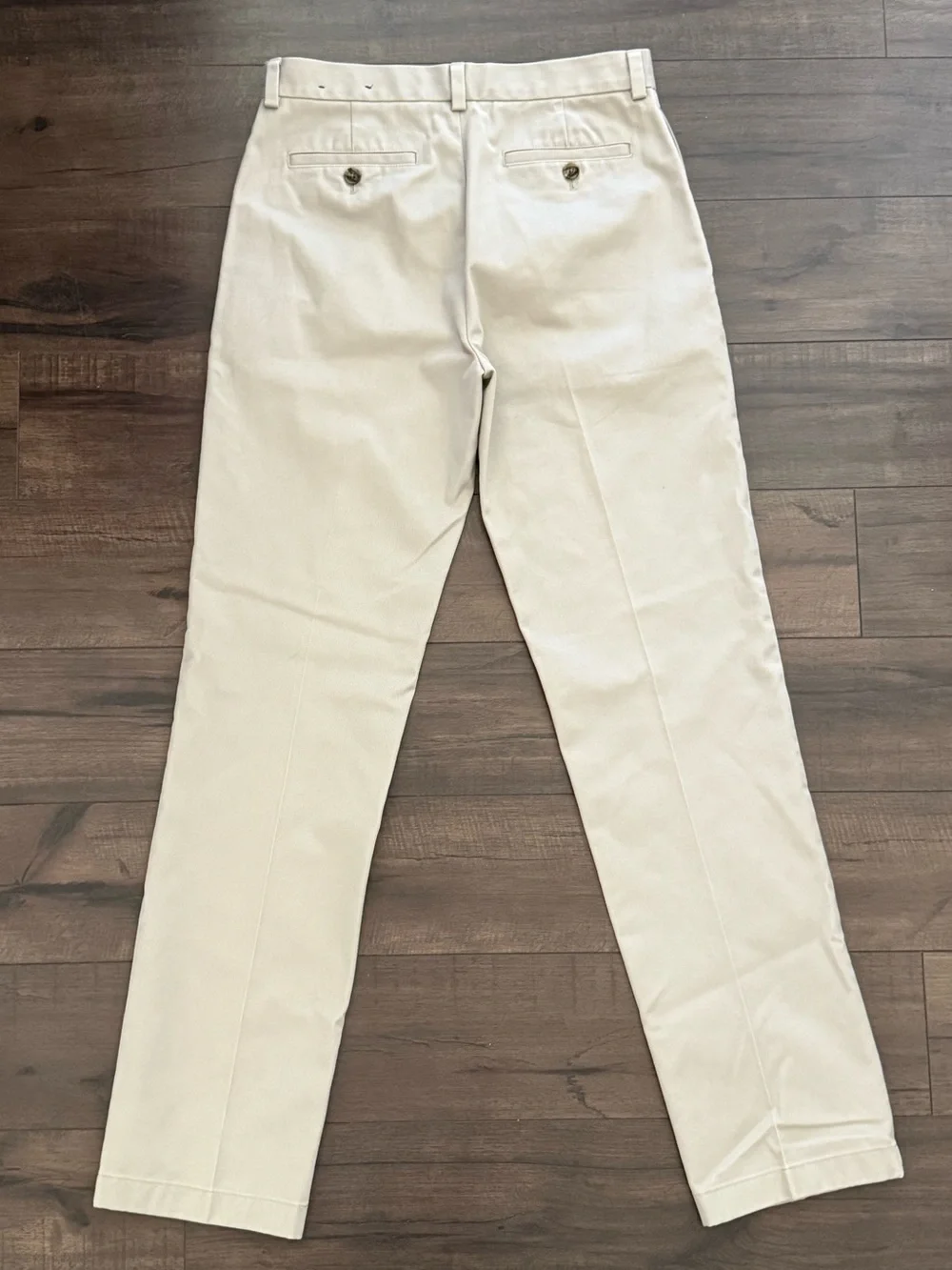 Brooks Brothers Boys Khaki Flat Front Chino Pants Size 16 School Uniform